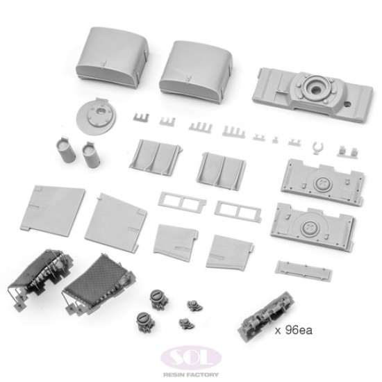 1/16 WWII German Tiger I Initial Production Early 1943 Conversion set for Andys Hobby 1/16 WWII German Tiger I Initial Production Early 1943 Conversion set for Andys Hobby