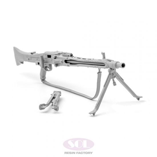 1/16 WWII German MG42 Machine Gun (3D printed kit) 1/16 WWII German MG42 Machine Gun (3D printed kit)