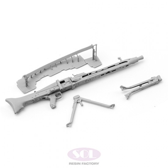 1/16 WWII German MG42 Machine Gun (3D printed kit) 1/16 WWII German MG42 Machine Gun (3D printed kit)