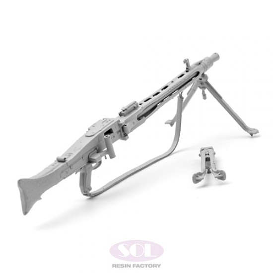 1/16 WWII German MG42 Machine Gun (3D printed kit) 1/16 WWII German MG42 Machine Gun (3D printed kit)