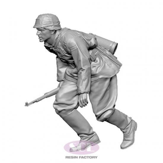 1/35 WWII German SS Infantry with Kar98k 1/35 WWII German SS Infantry with Kar98k