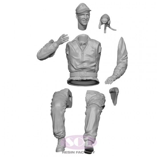 1/35 WWII German Sd.Kfz. 234/2 Crew Set 1/35 WWII German Sd.Kfz. 234/2 Crew Set