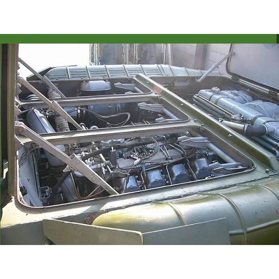 1/35 BTR-80 APC Engine Compartment for Trumpeter BTR-80/80A/2S23 kits 1/35 BTR-80 APC Engine Compartment for Trumpeter BTR-80/80A/2S23 kits