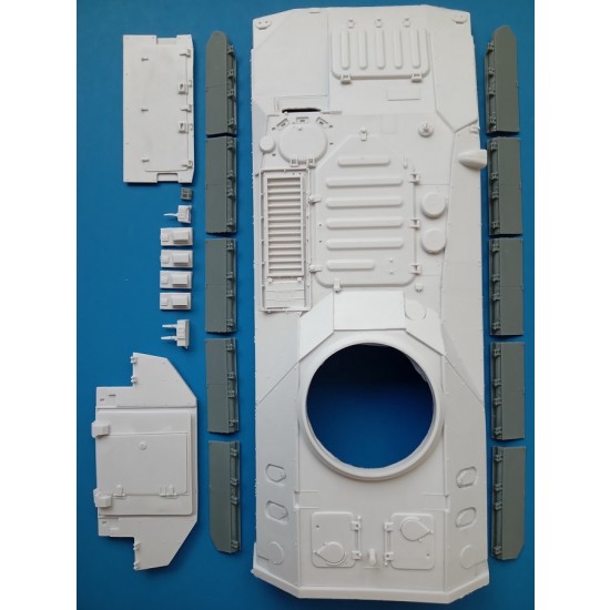 1/35 Ukrainian BMP Kevlar-E w/BM-3 Shturm Fighting Module Conver for Trumpeter 2S1 #5571 1/35 Ukrainian BMP Kevlar-E w/BM-3 Shturm Fighting Module Conver for Trumpeter 2S1 #5571