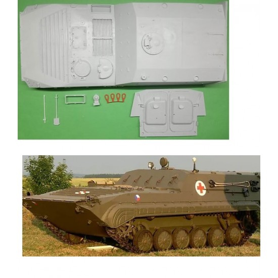 1/35 Czech/Slovak AMB-S MedEvac Conversion Set for Trumpeter BMP-1 1/35 Czech/Slovak AMB-S MedEvac Conversion Set for Trumpeter BMP-1