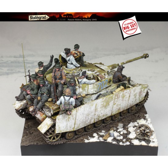1/35 Panzer Riders Big Set (13 figures and accessories) 1/35 Panzer Riders Big Set (13 figures and accessories)