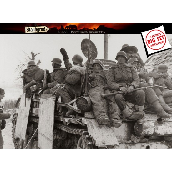 1/35 Panzer Riders Big Set (13 figures and accessories) 1/35 Panzer Riders Big Set (13 figures and accessories)