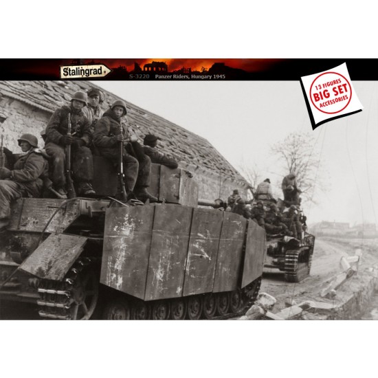 1/35 Panzer Riders Big Set (13 figures and accessories) 1/35 Panzer Riders Big Set (13 figures and accessories)