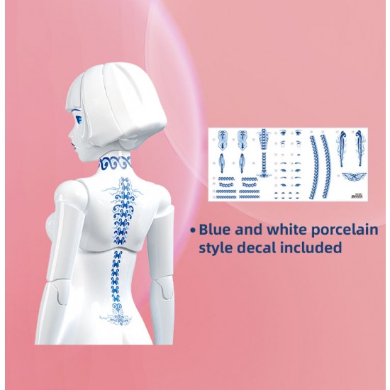 Ci Doll - Asian Female Action Figure w/Cabinet & Accessories (height: 170mm) Ci Doll - Asian Female Action Figure w/Cabinet & Accessories (height: 170mm)