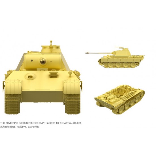 1/48 Panther A w/Zimmerit & Full Interior 1/48 Panther A w/Zimmerit & Full Interior