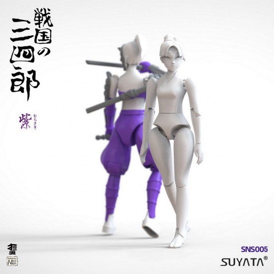 1/24 Ninja Girl Murasaki (Height: 70mm) 1/24 Ninja Girl Murasaki (Height: 70mm)