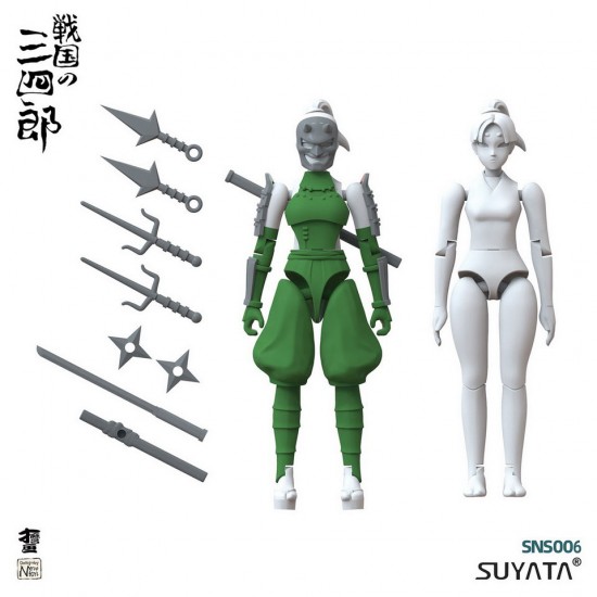 1/24 Ninja Girl Midori (Height: 70mm) 1/24 Ninja Girl Midori (Height: 70mm)