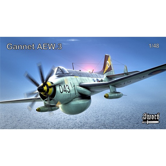 1/48 Fairey Gannet AEW.3 Airborne Early Warning Aircraft 1/48 Fairey Gannet AEW.3 Airborne Early Warning Aircraft