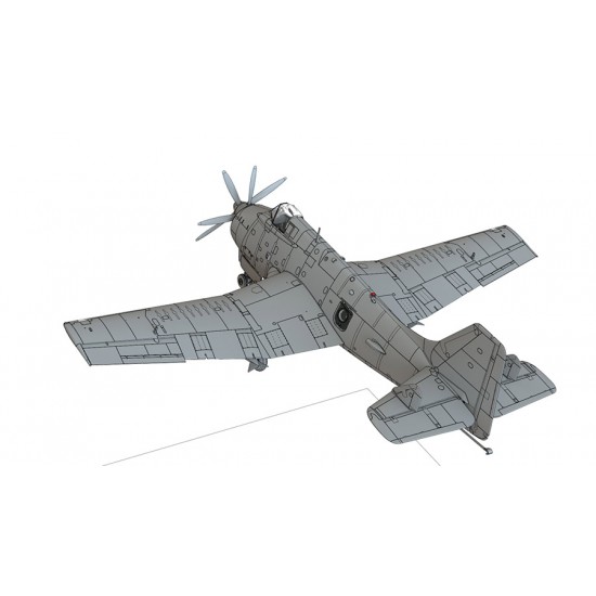 1/48 Fairey Gannet AEW.3 Airborne Early Warning Aircraft 1/48 Fairey Gannet AEW.3 Airborne Early Warning Aircraft