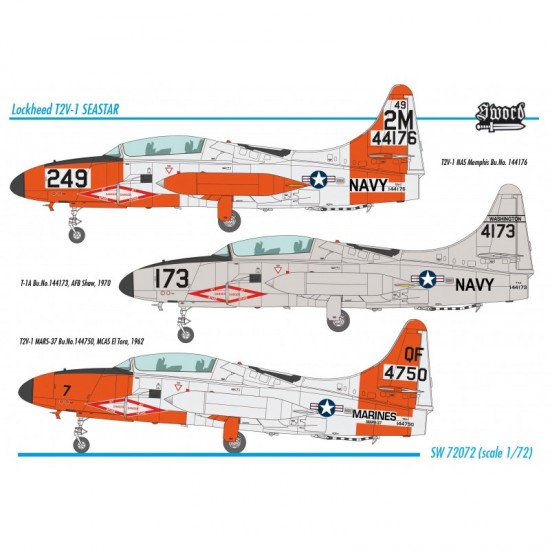 1/72 Lockheed T2V-1 Seastar 1/72 Lockheed T2V-1 Seastar