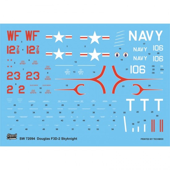 1/72 Douglas F3D Skyknight over Korea 1/72 Douglas F3D Skyknight over Korea
