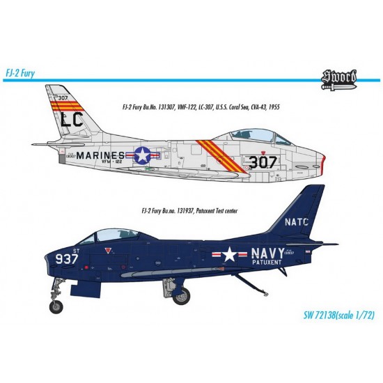 1/72 US Navy/Marines FJ-2 Fury Fighter 1/72 US Navy/Marines FJ-2 Fury Fighter