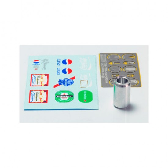 1/6 POP Cans Set IV (Metal parts + Decals + Photoetch) 1/6 POP Cans Set IV (Metal parts + Decals + Photoetch)