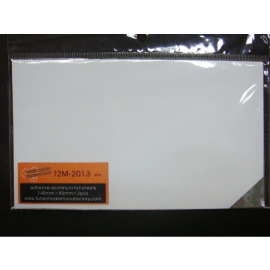 Adhesive Aluminum Foil Sheet (145mm x 85mm)