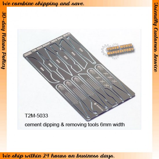 Cement Dipping & Removing Tools (6mm Width) Cement Dipping & Removing Tools (6mm Width)