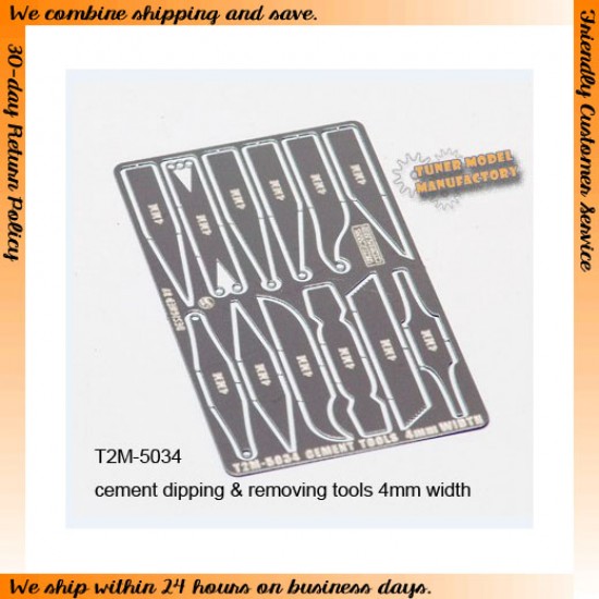 Cement Dipping & Removing Tools (4mm Width) Cement Dipping & Removing Tools (4mm Width)