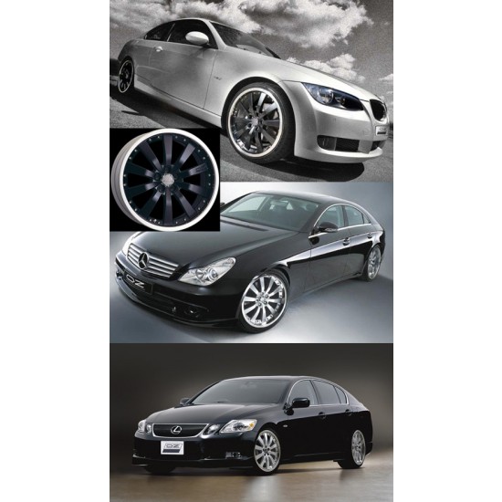 1/24 20inch OZ Michelangelo II PL Wheels set (Advanced Version) 1/24 20inch OZ Michelangelo II PL Wheels set (Advanced Version)