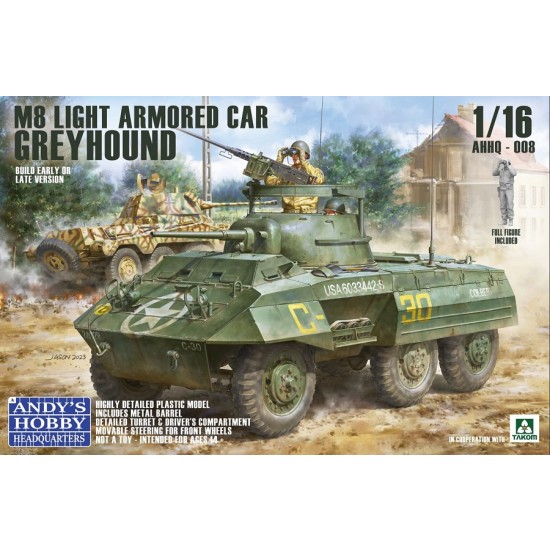 1/16 US M8 Greyhound Light Armoured Car 1/16 US M8 Greyhound Light Armoured Car