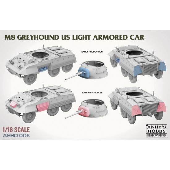 1/16 US M8 Greyhound Light Armoured Car 1/16 US M8 Greyhound Light Armoured Car