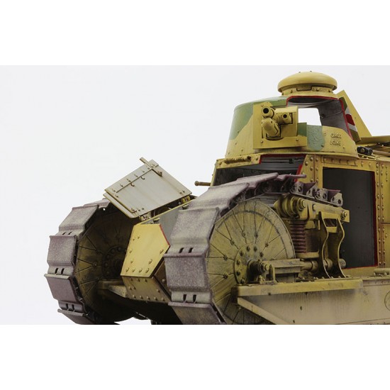 1/16 French Light Tank Renault FT Char Cannon with Girod Turret