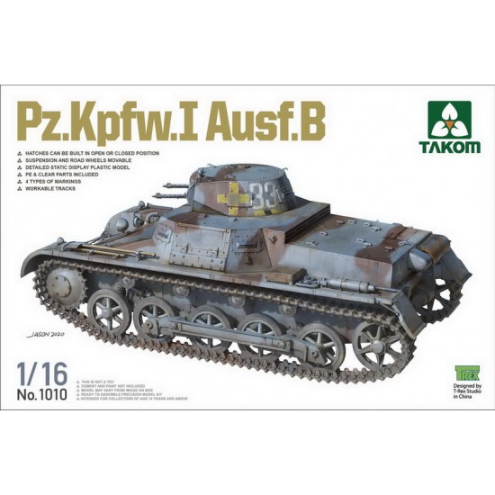 1/16 PzKpfw.I Ausf.B Light Tank 1/16 PzKpfw.I Ausf.B Light Tank