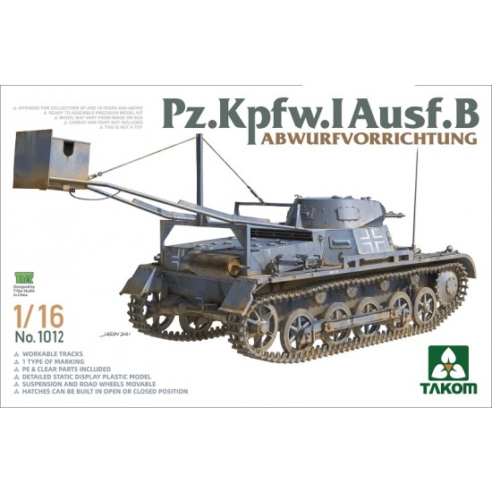 1/16 PzKpfw.I Ausf.B Light Tank 1/16 PzKpfw.I Ausf.B Light Tank