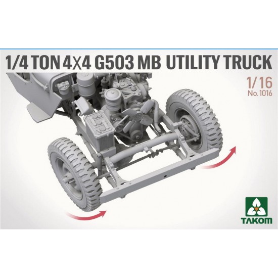 1/16 1/4 ton 4x4 G503 MB Utility Truck 1/16 1/4 ton 4x4 G503 MB Utility Truck