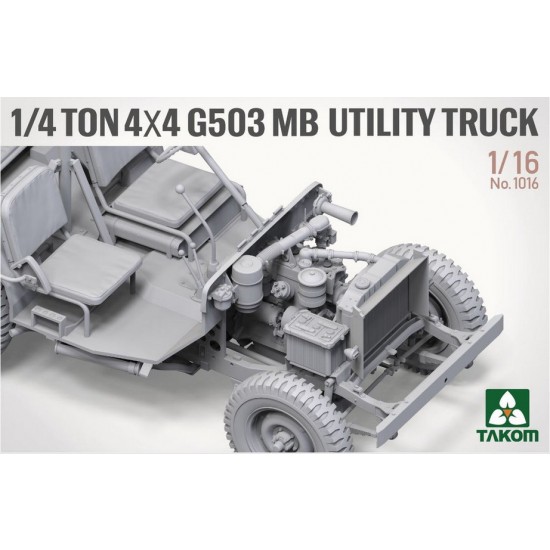 1/16 1/4 ton 4x4 G503 MB Utility Truck 1/16 1/4 ton 4x4 G503 MB Utility Truck