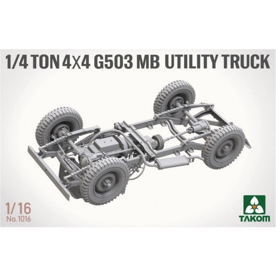 1/16 1/4 ton 4x4 G503 MB Utility Truck 1/16 1/4 ton 4x4 G503 MB Utility Truck