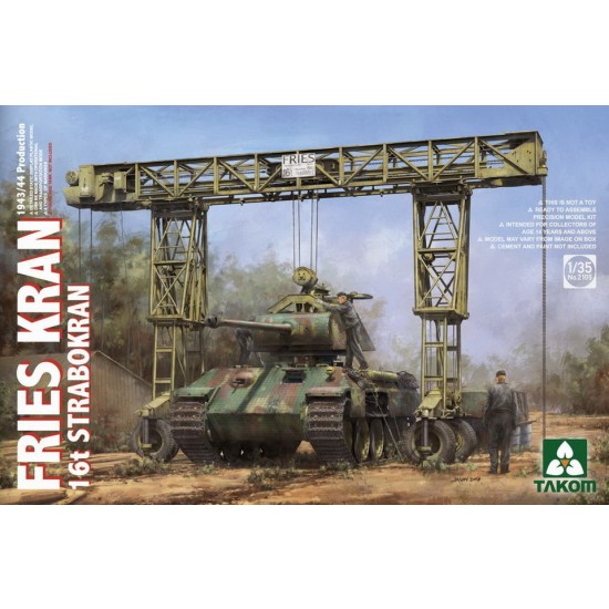 1/35 Fries Kran 16t Strabokran 1943/44 Production 1/35 Fries Kran 16t Strabokran 1943/44 Production