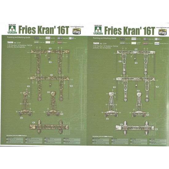 1/35 Fries Kran 16t Strabokran 1943/44 Production 1/35 Fries Kran 16t Strabokran 1943/44 Production