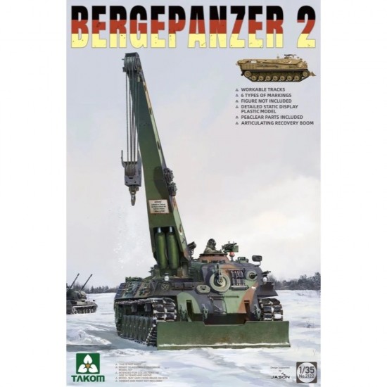 1/35 Bergepanzer 2 (Leopard) Armoured Recovery Vehicle 1/35 Bergepanzer 2 (Leopard) Armoured Recovery Vehicle