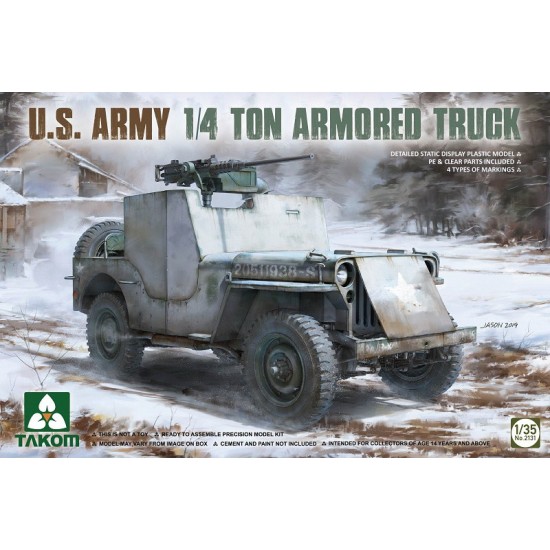 1/35 US Army 1/4 Ton Armored Truck 1/35 US Army 1/4 Ton Armored Truck