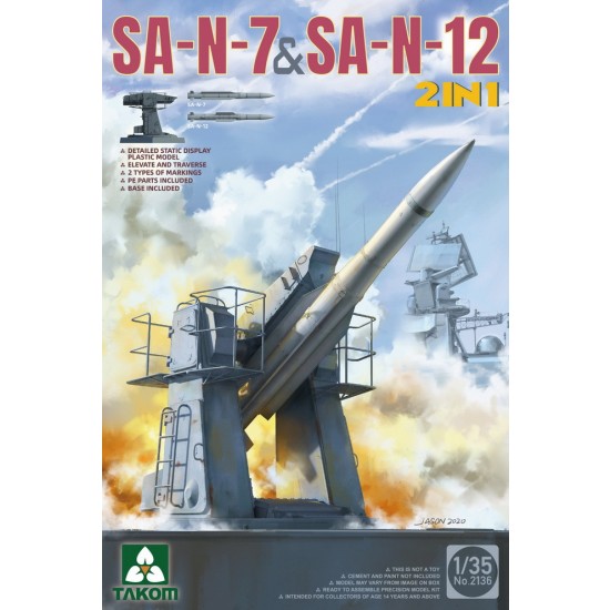 1/35 Russian Navy Sa-N-7 Gadlfy & Sa-N-12 Grizzly SAM 1/35 Russian Navy Sa-N-7 Gadlfy & Sa-N-12 Grizzly SAM
