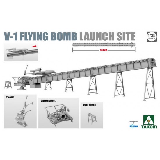 1/35 V-1 Flying Bomb Launch Site 1/35 V-1 Flying Bomb Launch Site