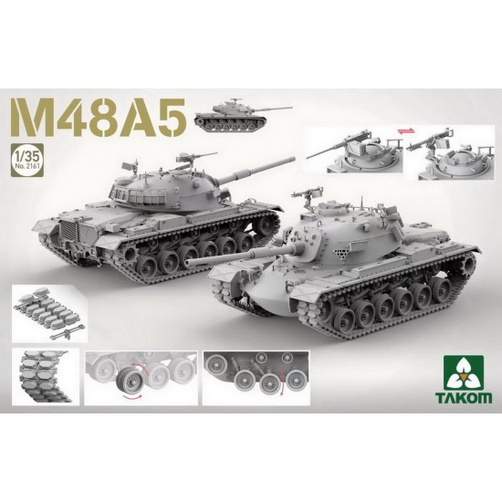 1/35 M48 A5 Patton Main Battle Tank 1/35 M48 A5 Patton Main Battle Tank