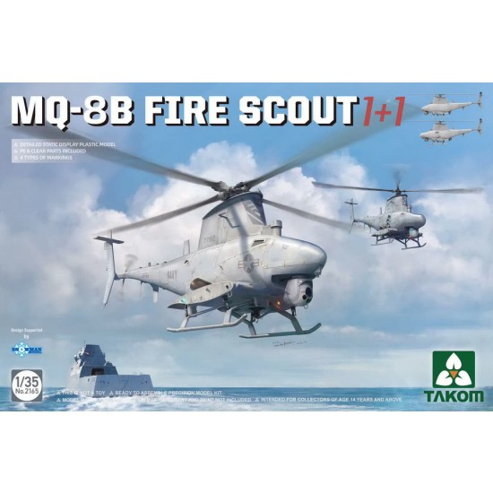 1/35 Northrop Grumman MQ-8B Fire Scout 1+1 1/35 Northrop Grumman MQ-8B Fire Scout 1+1