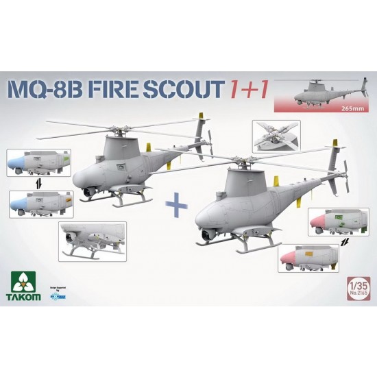 1/35 Northrop Grumman MQ-8B Fire Scout 1+1 1/35 Northrop Grumman MQ-8B Fire Scout 1+1