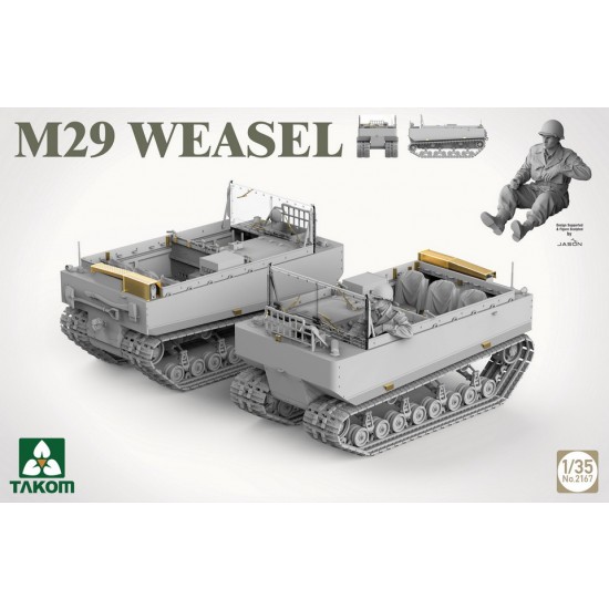 1/35 M29 Weasel Tracked Vehicle w/Figure 1/35 M29 Weasel Tracked Vehicle w/Figure
