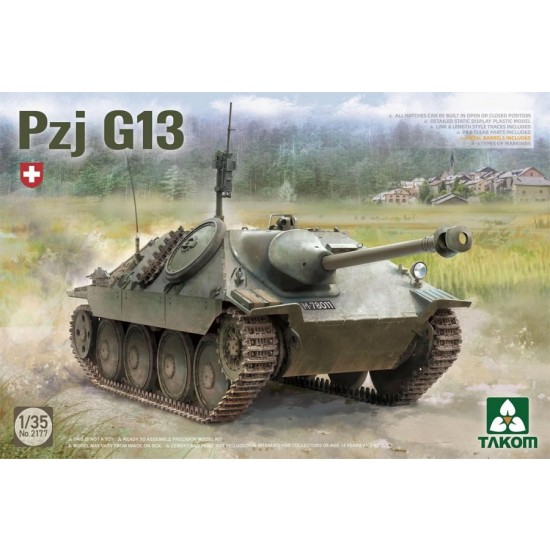 1/35 Pzj G13 Tank 1/35 Pzj G13 Tank