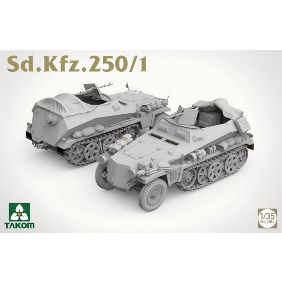 1/35 Sd.Kfz.250/1 Half-track Armoured Personnel Carrier 1/35 Sd.Kfz.250/1 Half-track Armoured Personnel Carrier