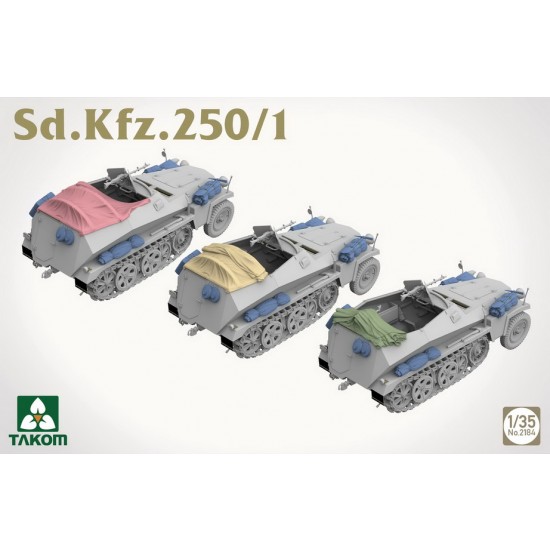 1/35 Sd.Kfz.250/1 Half-track Armoured Personnel Carrier 1/35 Sd.Kfz.250/1 Half-track Armoured Personnel Carrier