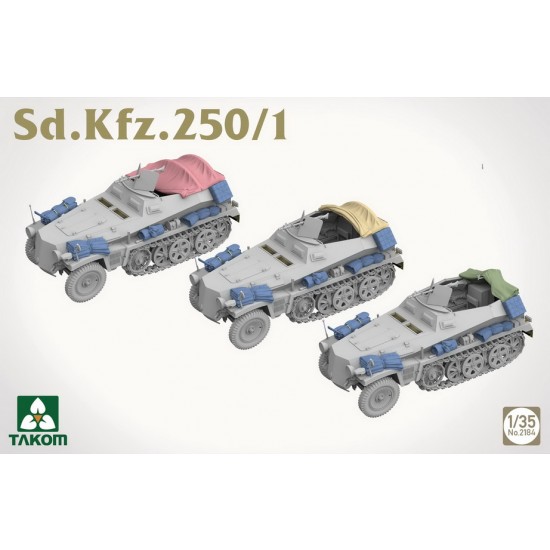 1/35 Sd.Kfz.250/1 Half-track Armoured Personnel Carrier 1/35 Sd.Kfz.250/1 Half-track Armoured Personnel Carrier