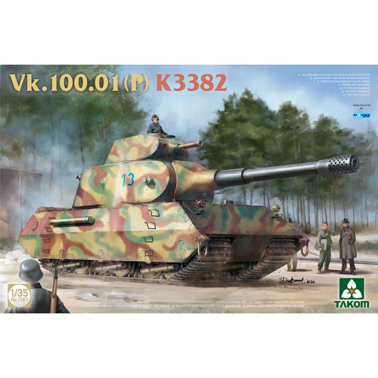 1/35 Vk.100.01(p) K3382 Tank 1/35 Vk.100.01(p) K3382 Tank