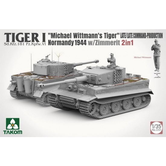 1/35 Double Tiger Box (Early, Late/Late Command and 1/16 Michael Wittmann) 1/35 Double Tiger Box (Early, Late/Late Command and 1/16 Michael Wittmann)